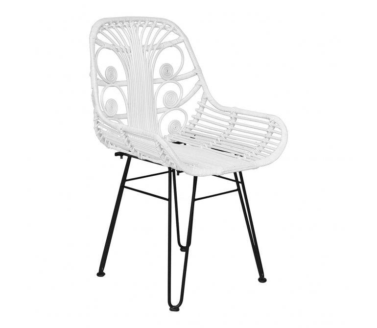 Chaise en rotin synthétique Andra