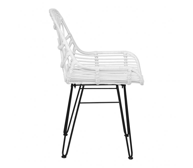 Chaise en rotin synthétique Andra
