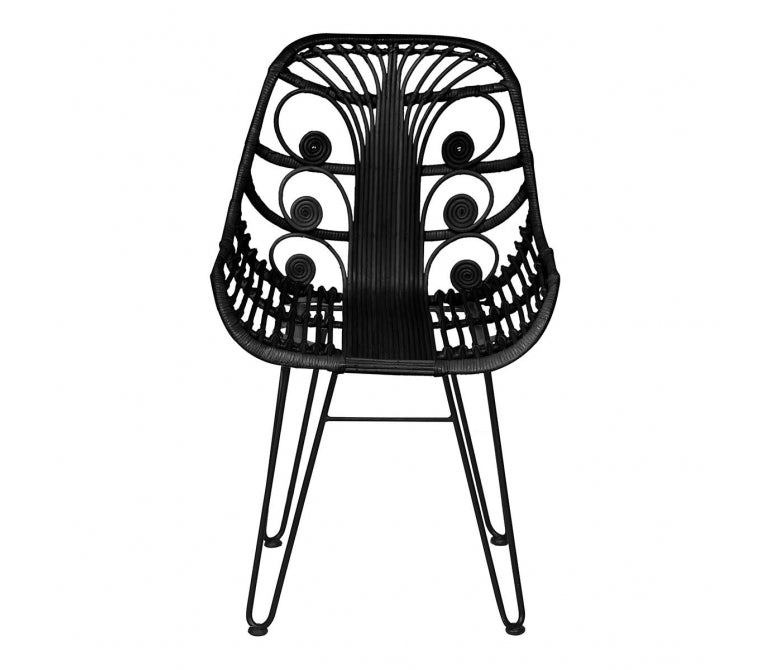 Chaise en rotin synthétique Andra