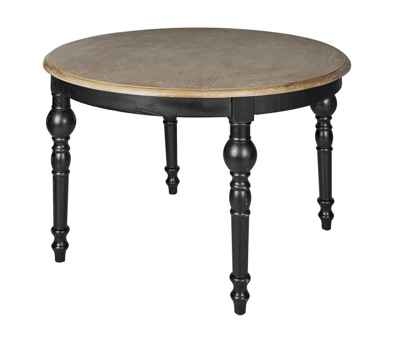 Tavolo da pranzo Lorna 120cm base nera