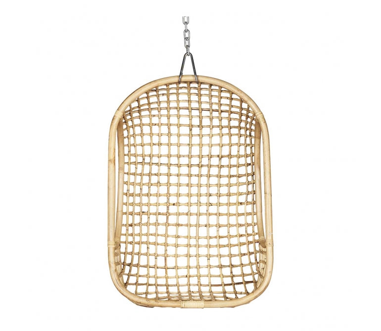 Fauteuil suspendu en rotin naturel Malen