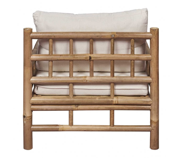 Poltrona in bambù con cuscini Yoice