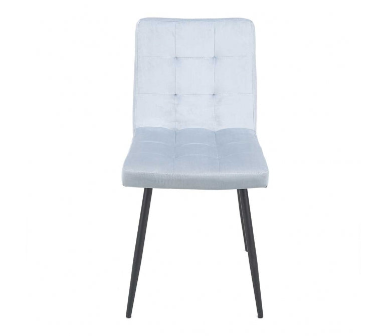 Chaise à manger en velours Shira