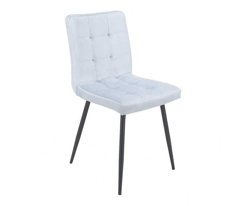 Chaise à manger en velours Shira