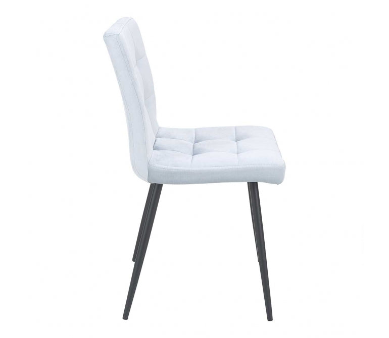 Chaise à manger en velours Shira