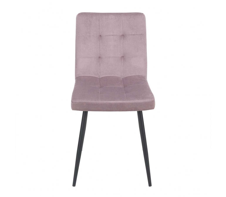 Chaise à manger en velours Shira