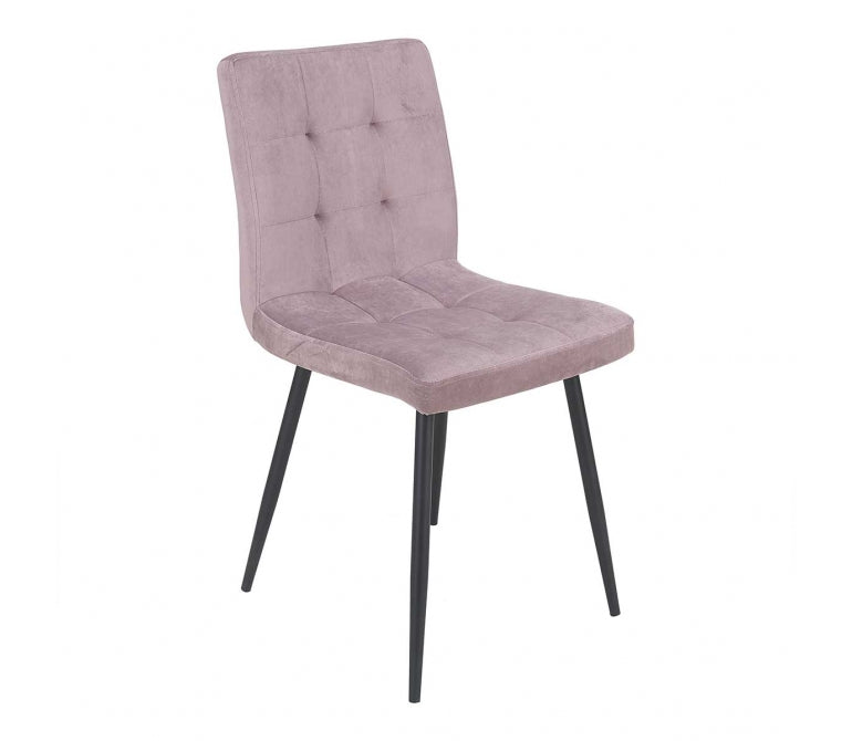 Chaise à manger en velours Shira