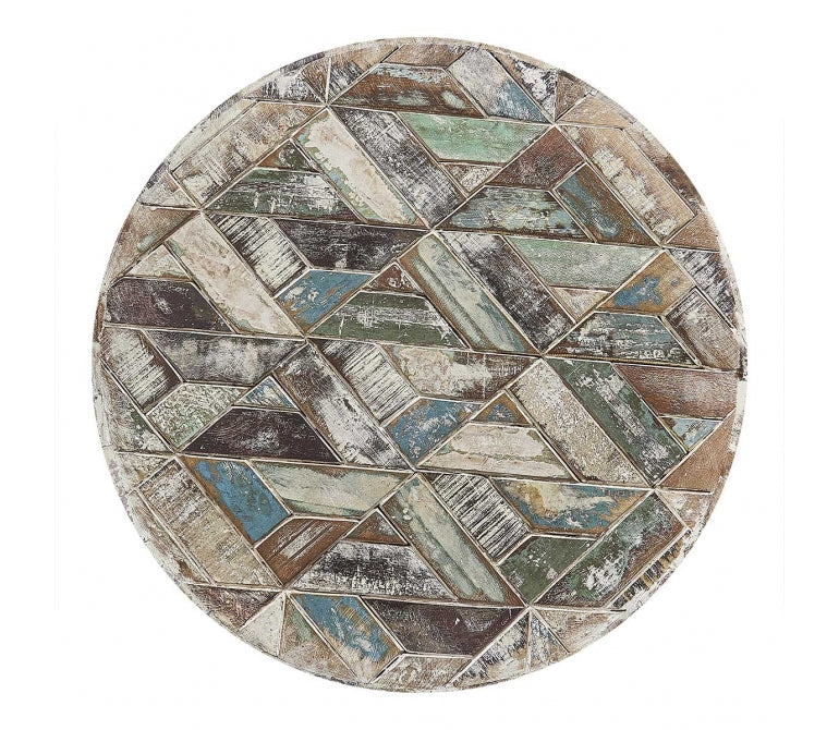 Set di tavolini in legno all'henné