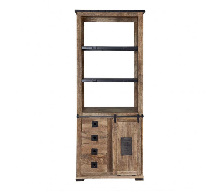 Estantería madera de mango y acero Floyd