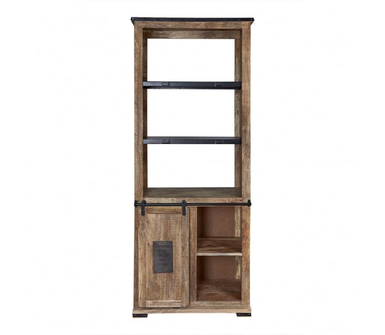 Estantería madera de mango y acero Floyd