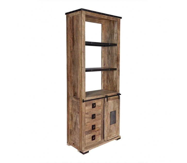 Floyd mangohout en stalen rekken