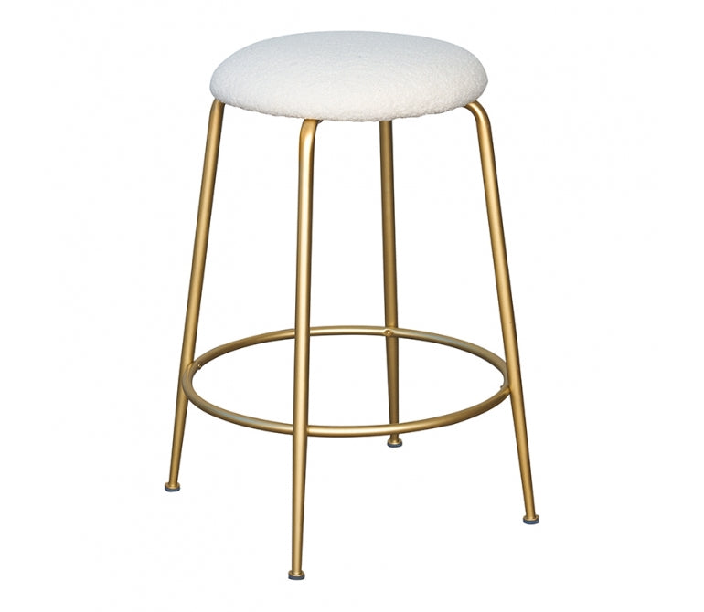 Taburete de cocina tela bouclé Molins