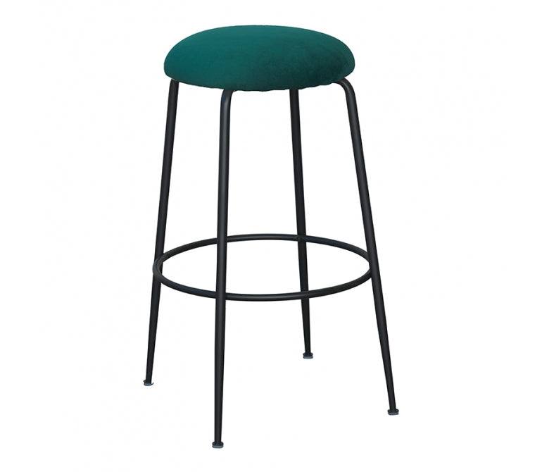 Taburete de bar terciopelo Molins