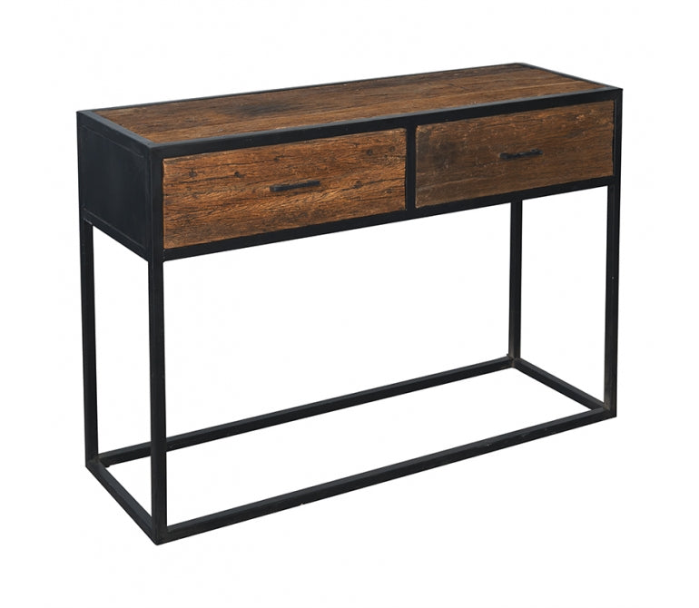 Consola vintage de madera Vecna