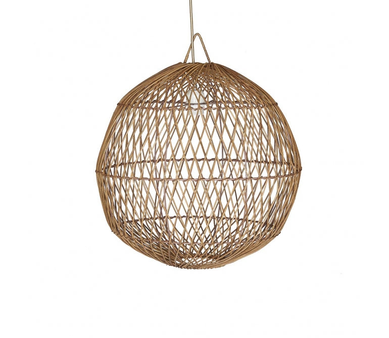 Candeeiro de tecto Rattan Galia D50