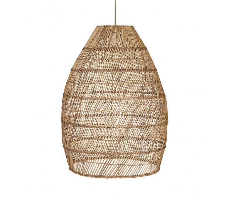 Candeeiro de tecto em bambu Hilia 50 cms