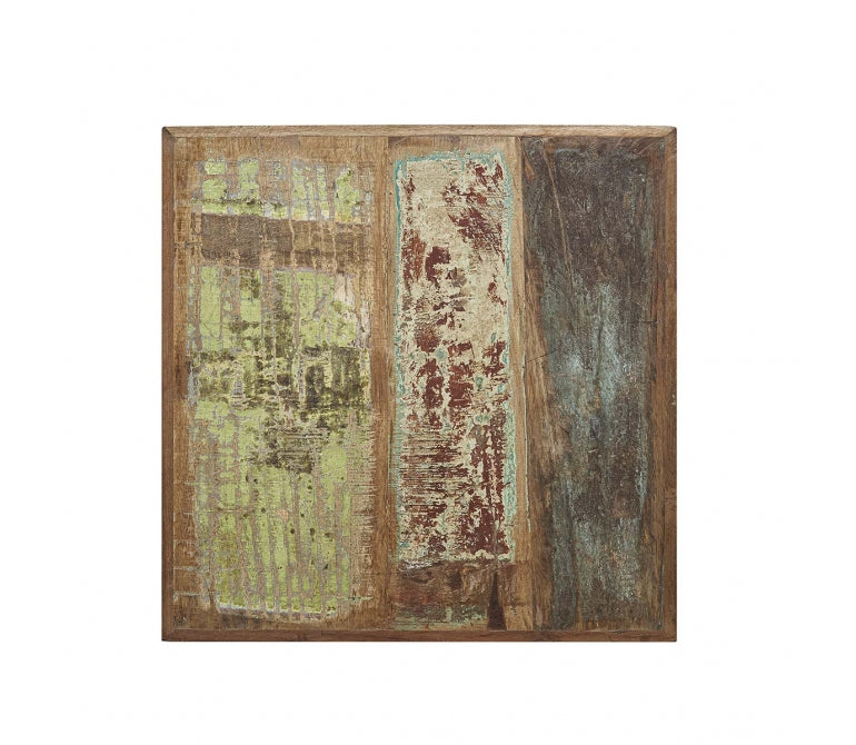 Gerecycled houten tafelblad Clinn vintage Wooden 70cm