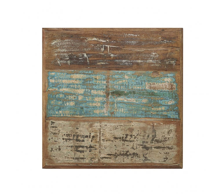 Gerecycled houten tafelblad Clinn vintage Wooden 70cm