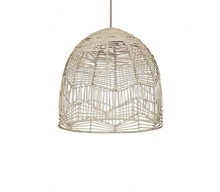 Lampada da soffitto in rattan Baley 35 cm