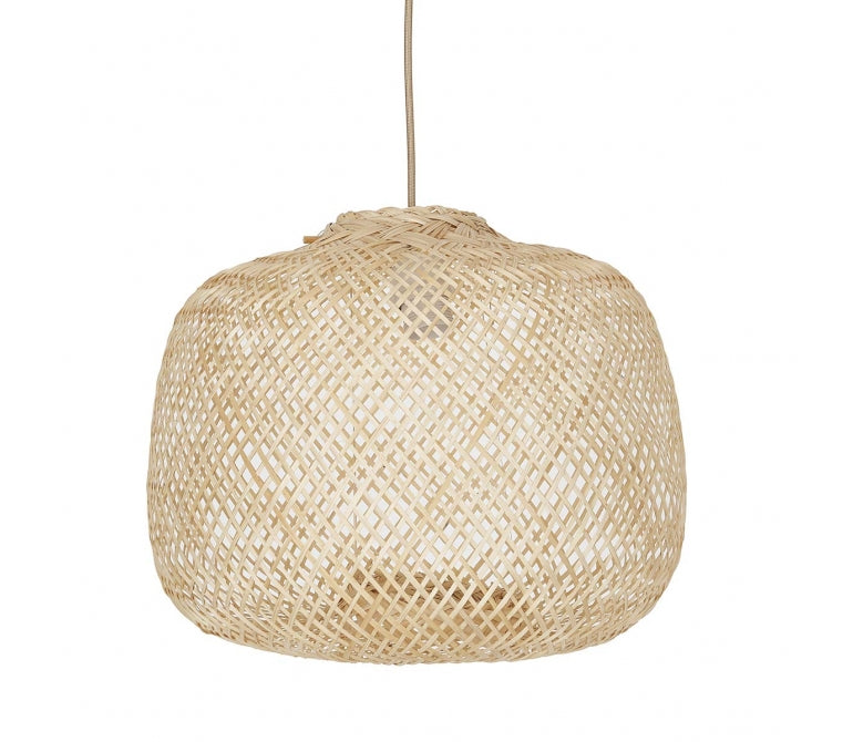 Candeeiro de tecto de bambu Noah