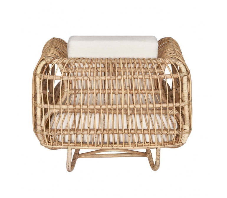 Sillón ratan natural Tandro