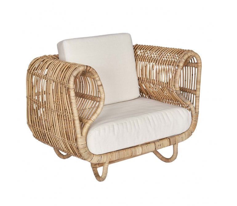 Sillón ratan natural Tandro