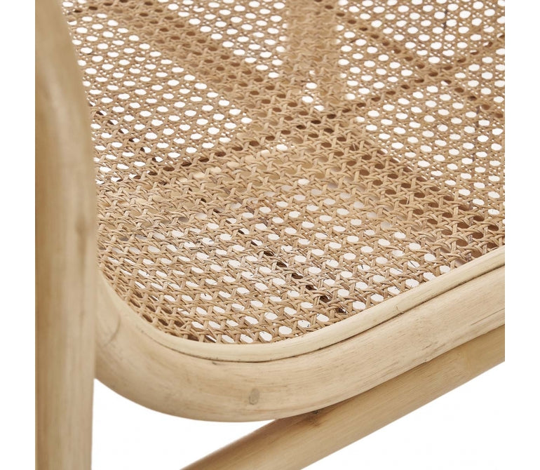 Fauteuil Billy en rotin naturel tressé