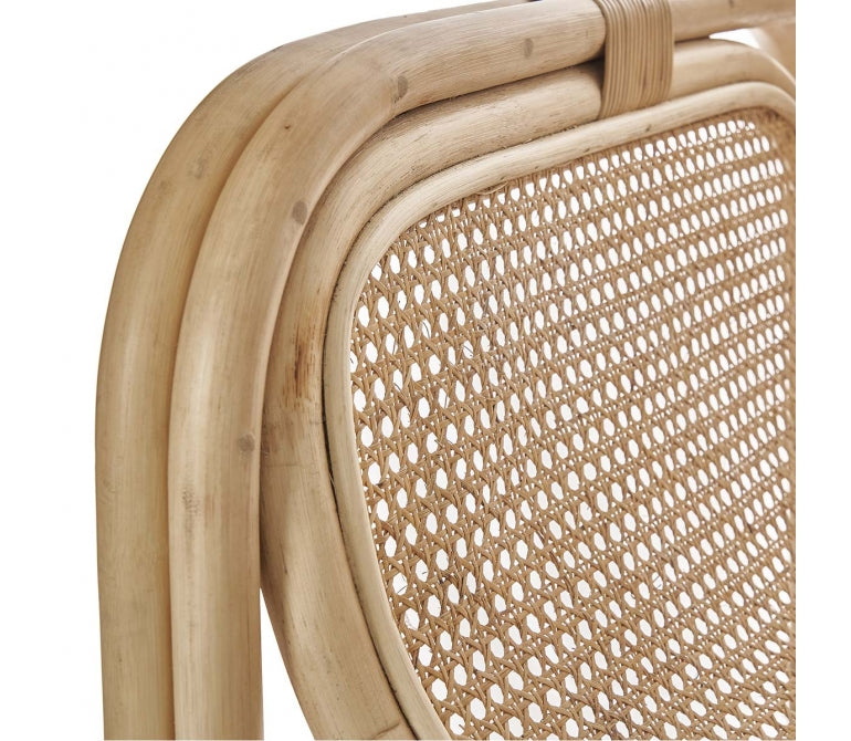 Fauteuil Billy en rotin naturel tressé