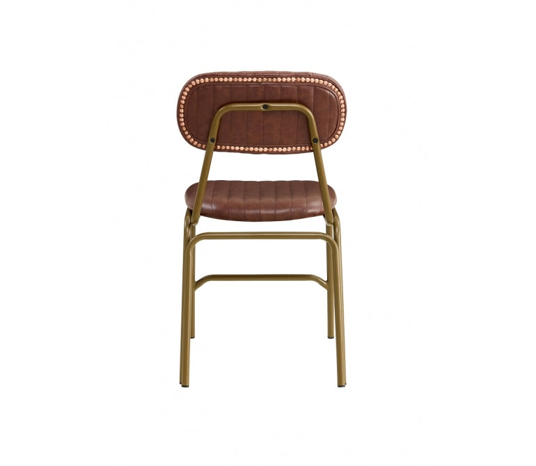 Sedia da pranzo vintage Bhutan Gold