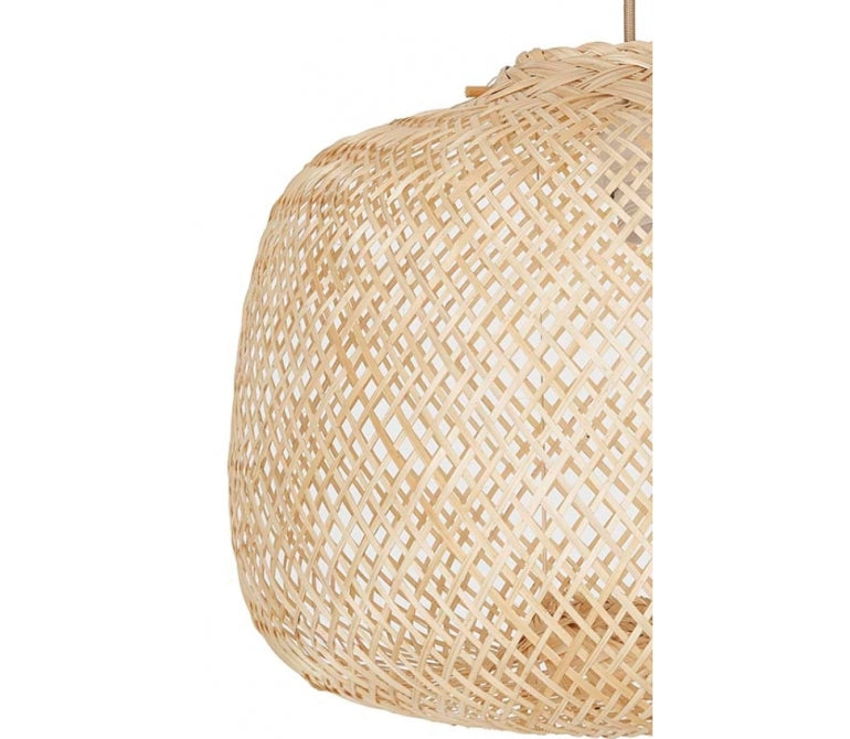 Candeeiro de tecto de bambu Noah