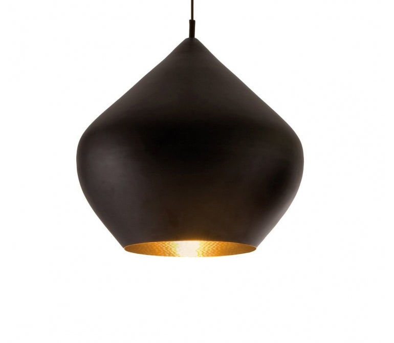 Candeeiro suspenso preto D52