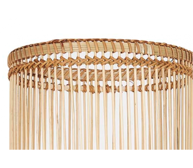 Lampada da tavolo Helga in rattan