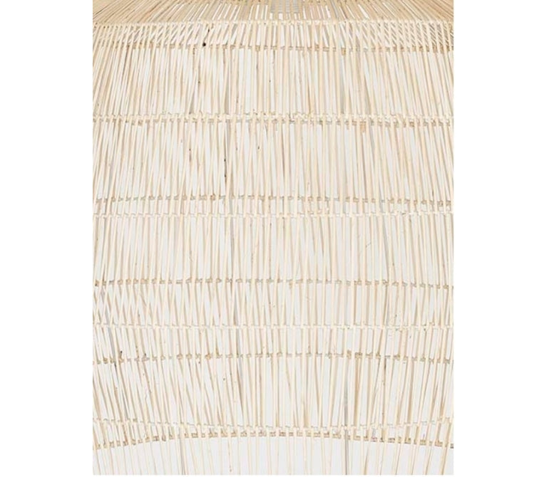 Lampada da soffitto in rattan Geiser