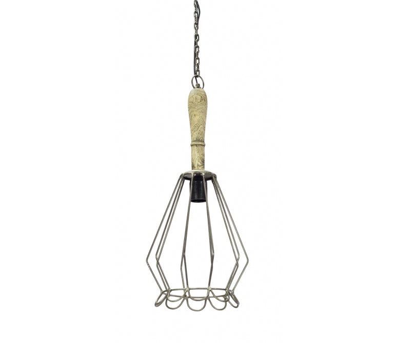 Lámpara de techo vintage industrial Jaula E