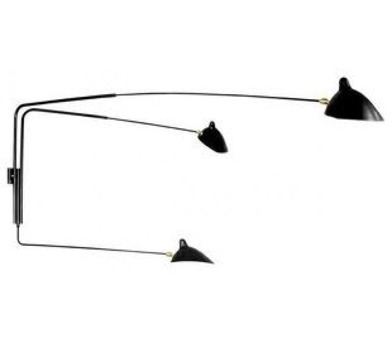 Lámpara de aplique diseño Sergent trio