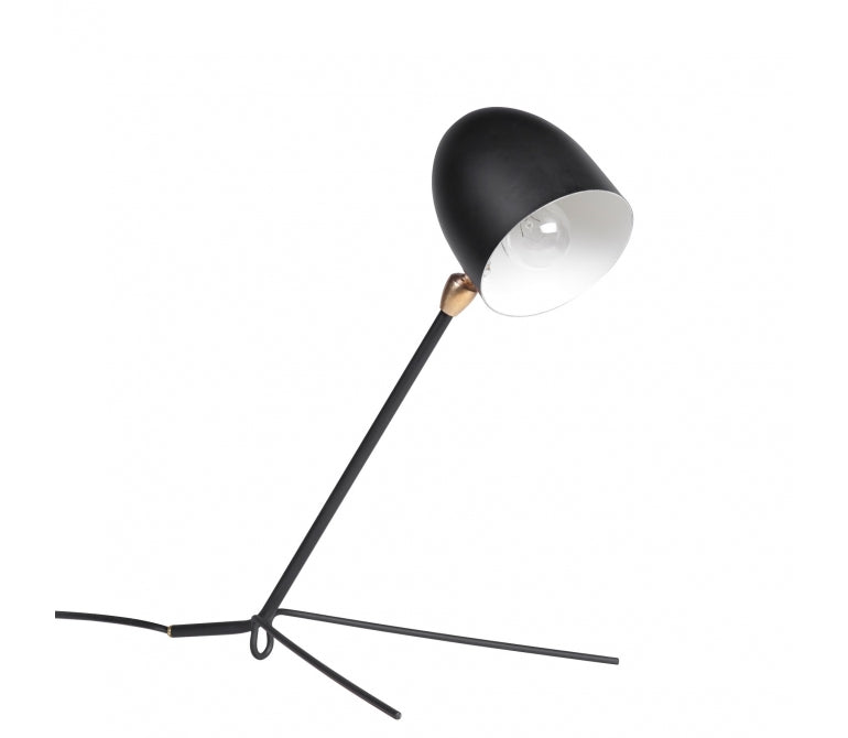 Sergent cirkel tafellamp zwart