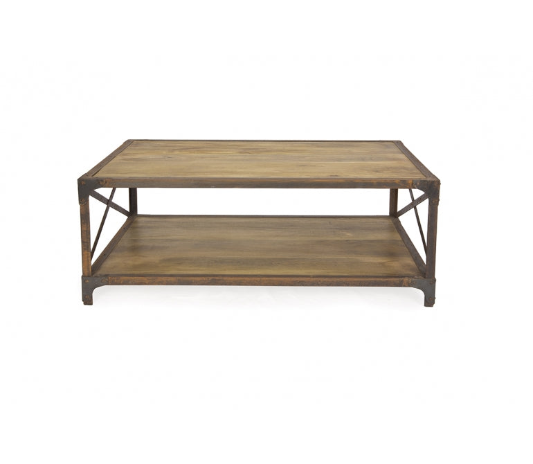 Table basse industrielle vintage pour l'industrie hôtelière