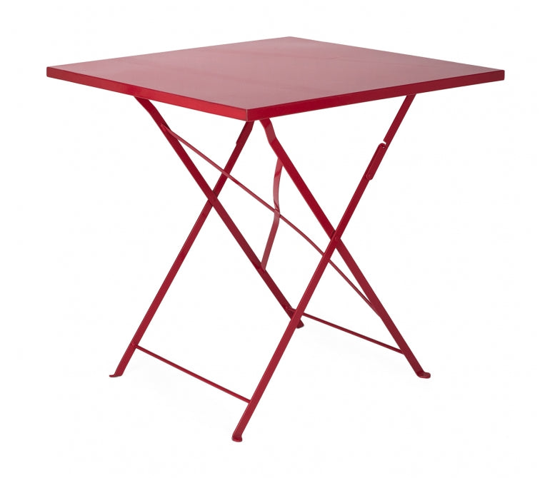 Tavolo pieghevole in stile bistrot 70 quadrato