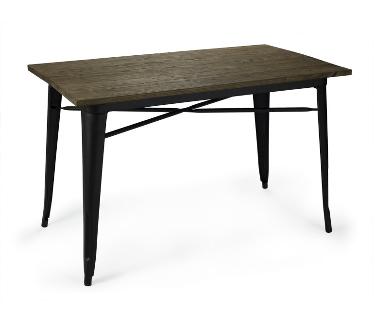 Mesa rectangular 120 Nux madera oscura