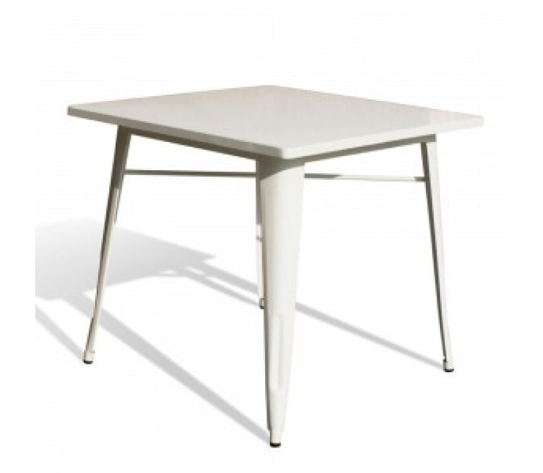 Mesa de comedor industrial Tolix Acero