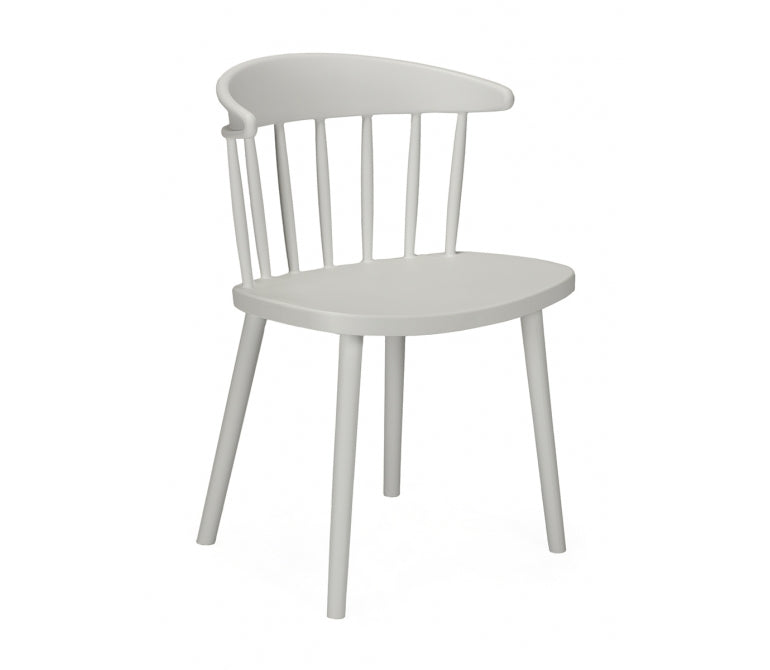 Sedia in polipropilene dal design nordico Remi