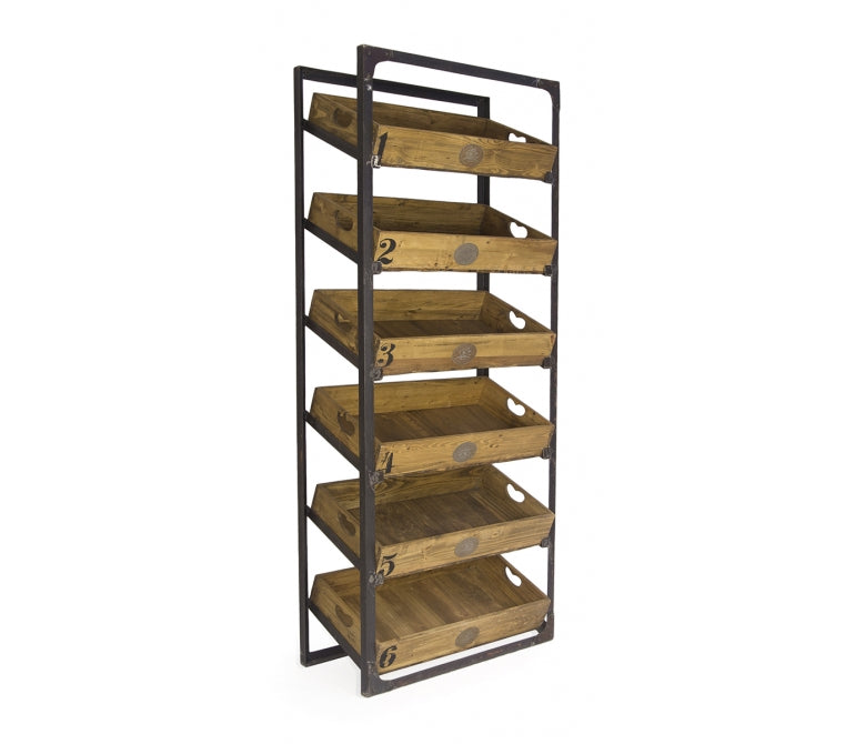 Estanteria botellero madera Hollyster