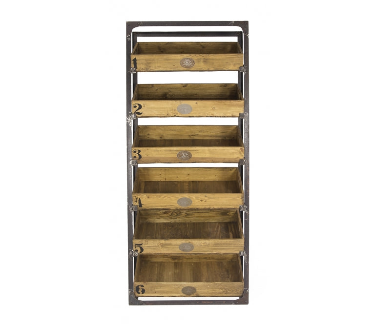 Estanteria botellero madera Hollyster