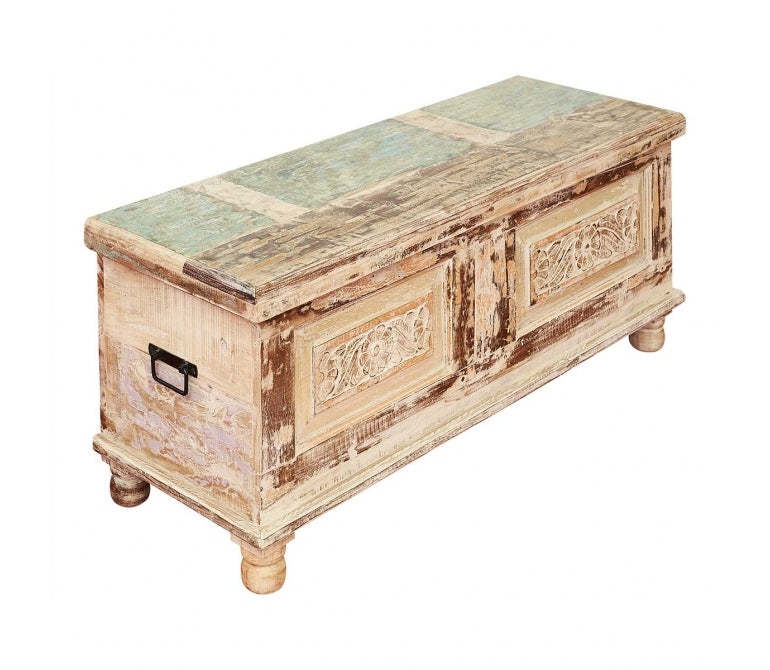 Vintage houten hutkoffer Ransel