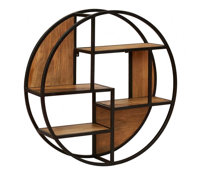 Estantería industrial de pared Gustav