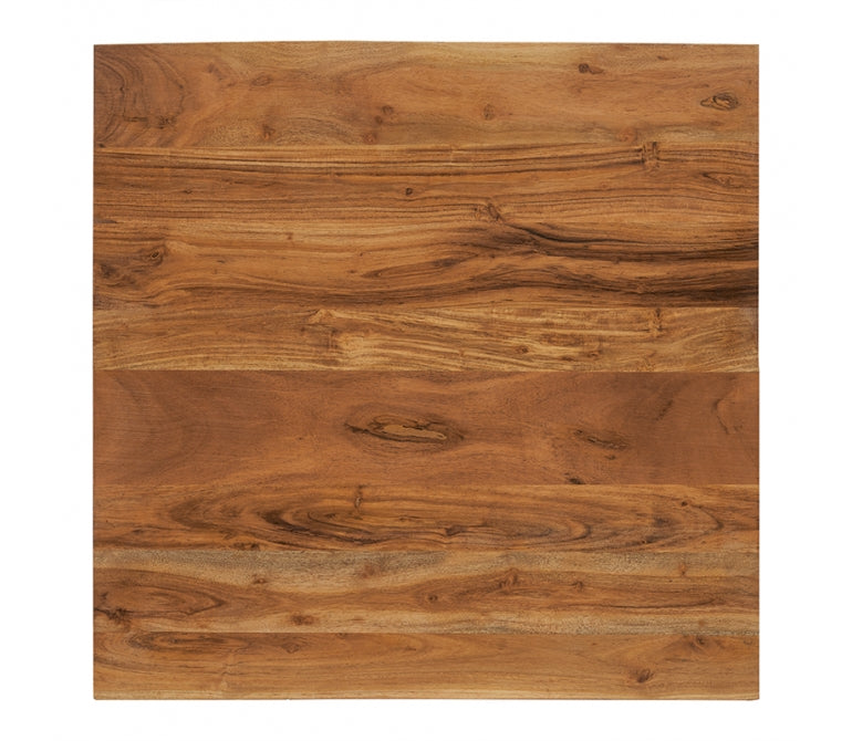 Tablero de mesa de madera acacia Moon 70x70
