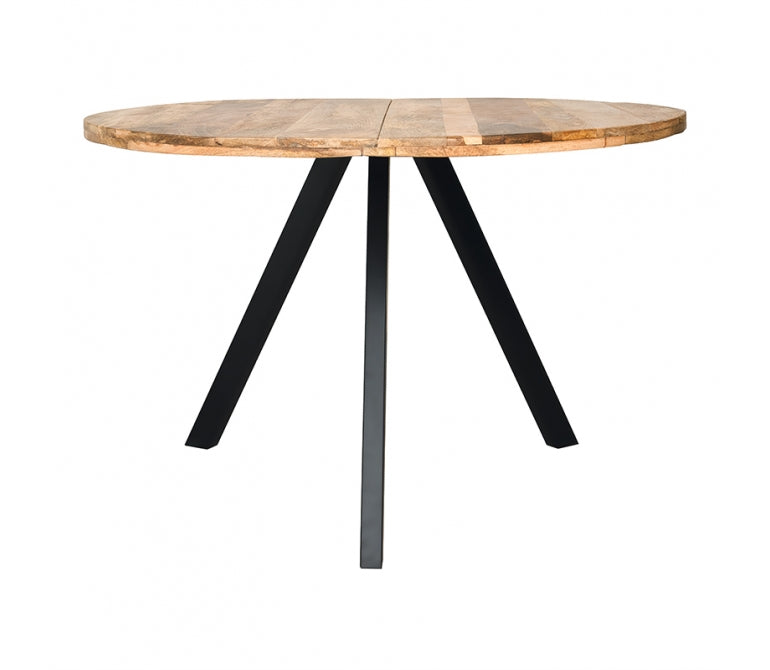 Mesa de comedor madera 120Ø Sena