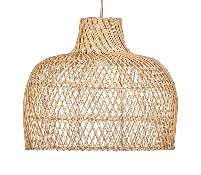Lampada da soffitto in rattan Shamara 39 cm