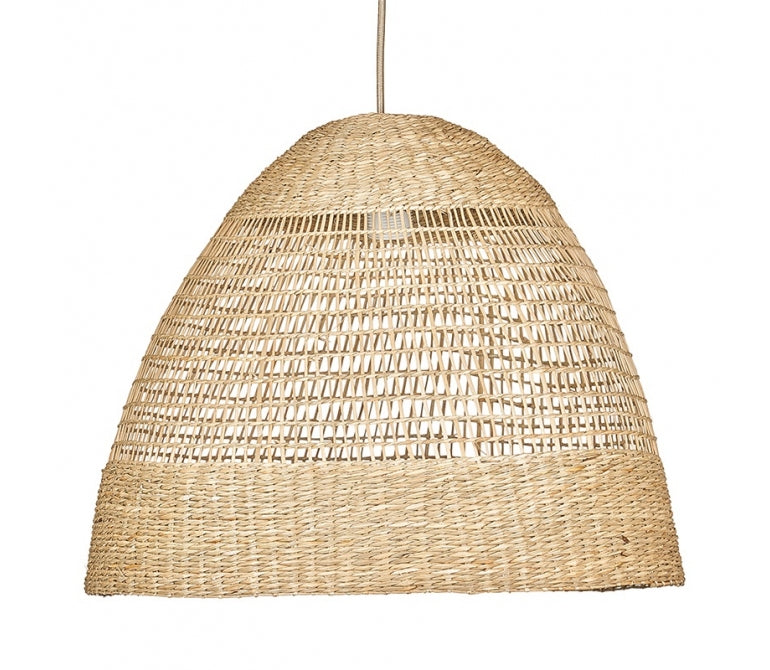 Lámpara de techo seagrass natural Helia