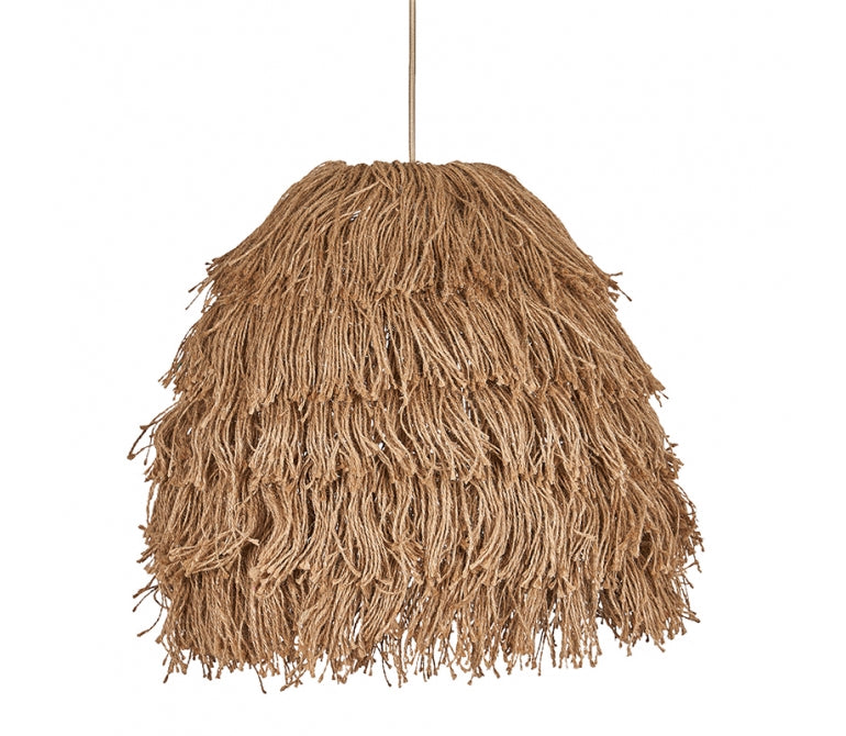 Lámpara de techo yute natural Kayla